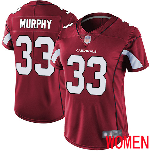 Arizona Cardinals Limited Red Women Byron Murphy Home Jersey NFL Football #33 Vapor Untouchable
